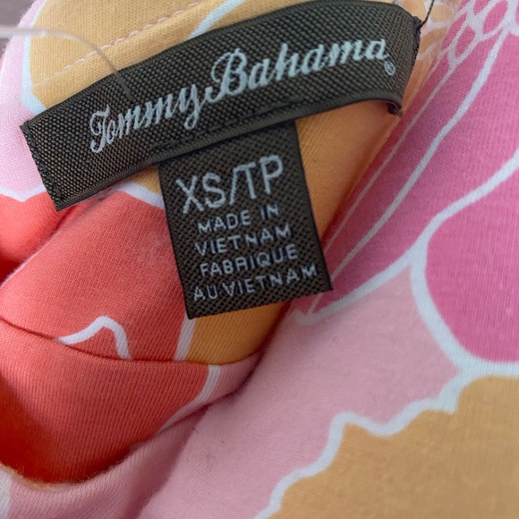 Tommy Bahamas Pink floral peach Halter dre… - Picture 9 of 9